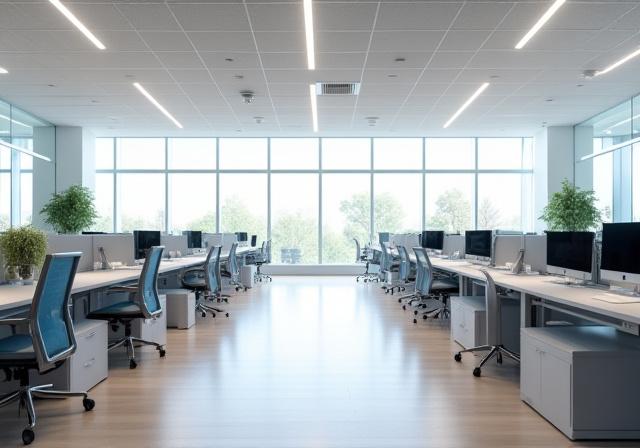 商業オフィス改装後